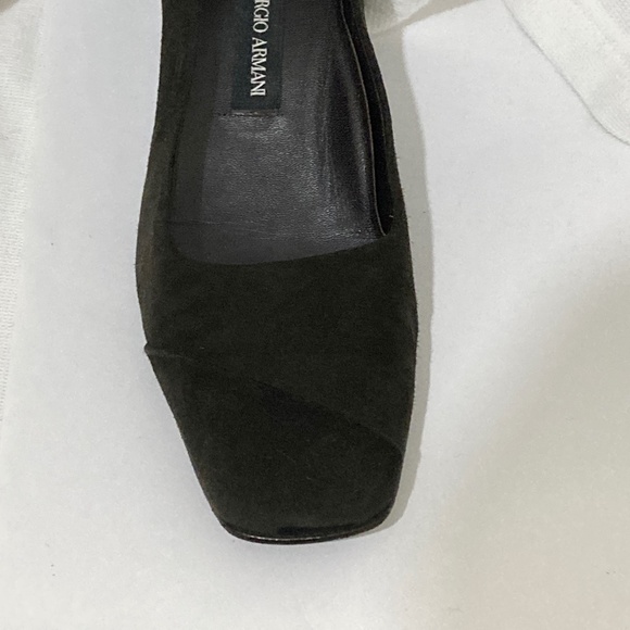 Giorgio Armani, Dark-Chocolate, Suede, Pump, Size 6 - Picture 7 of 8
